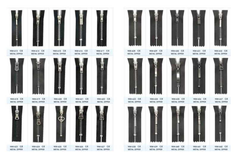 Cierres de Laton y Aluminio Sobre Pedido