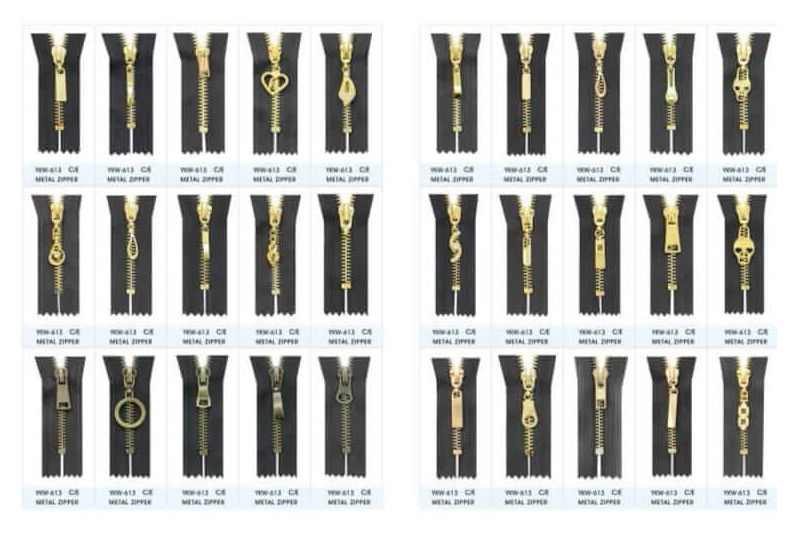 Cierres de Laton y Aluminio Sobre Pedido